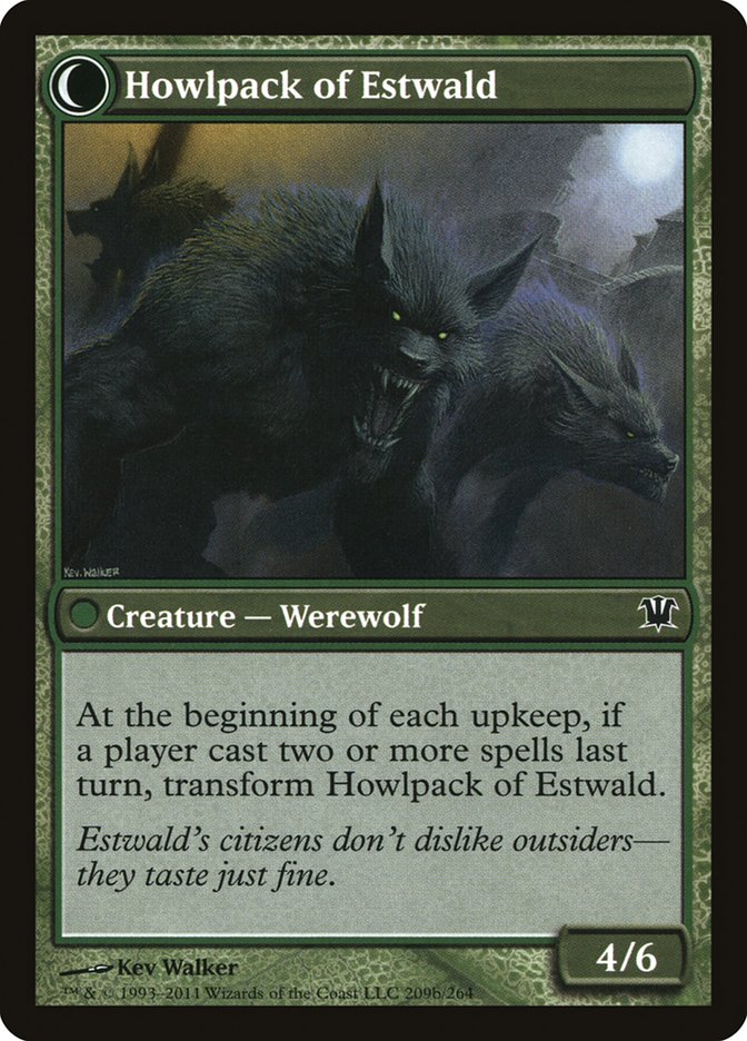 Villagers of Estwald (ISD-209) - Innistrad: (Double Faced Transform)