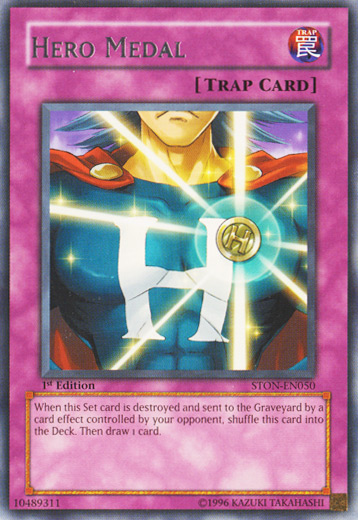 Hero Medal [STON-EN050] Rare | The CG Realm