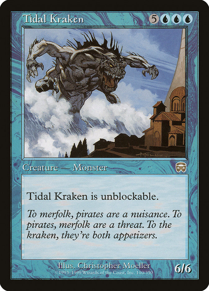 Tidal Kraken [Mercadian Masques] | The CG Realm