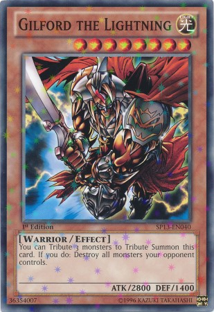 Gilford the Lightning [SP13-EN040] Starfoil Rare | The CG Realm