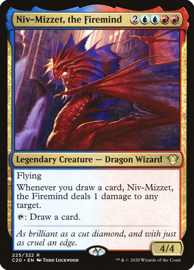 Niv-Mizzet, the Firemind [Commander 2020] | The CG Realm