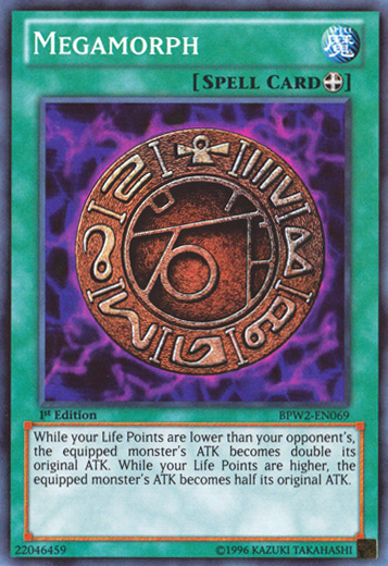 Megamorph [BPW2-EN069] Super Rare | The CG Realm