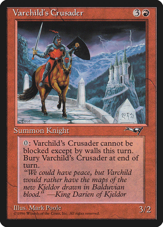 Varchild's Crusader (Brown Horse) [Alliances] | The CG Realm