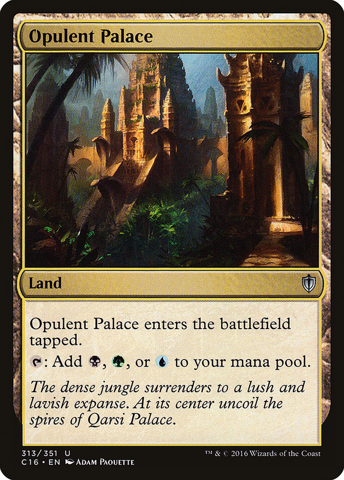 Opulent Palace [Commander 2016] | The CG Realm