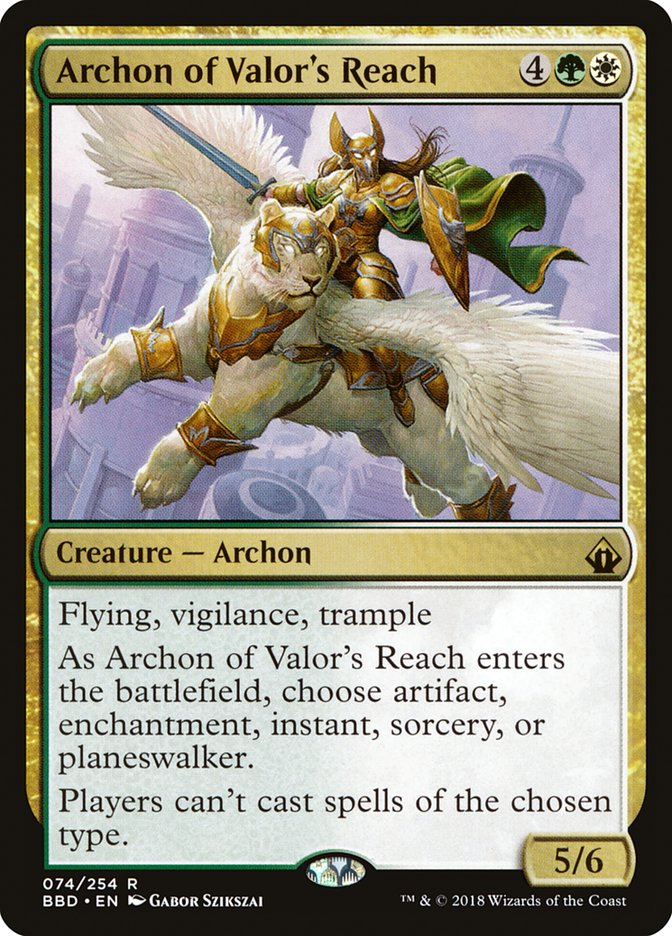 Archon of Valor's Reach [Battlebond] | The CG Realm
