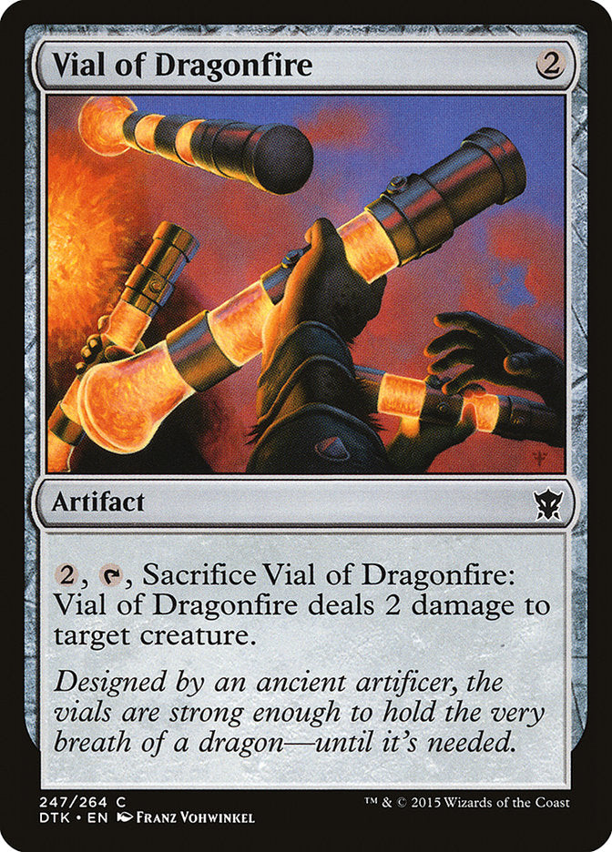 Vial of Dragonfire [Dragons of Tarkir] | The CG Realm