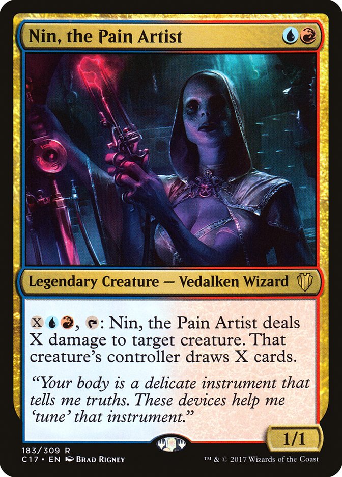 Nin, the Pain Artist [Commander 2017] | The CG Realm
