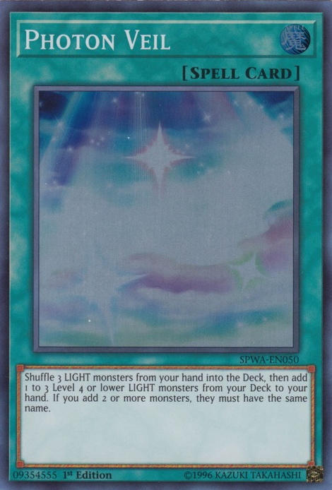 Photon Veil [SPWA-EN050] Super Rare | The CG Realm