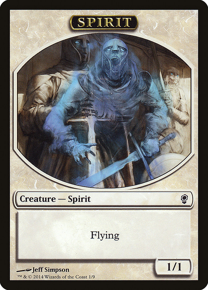 Spirit Token [Conspiracy Tokens] | The CG Realm