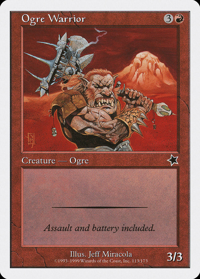 Ogre Warrior [Starter 1999] | The CG Realm