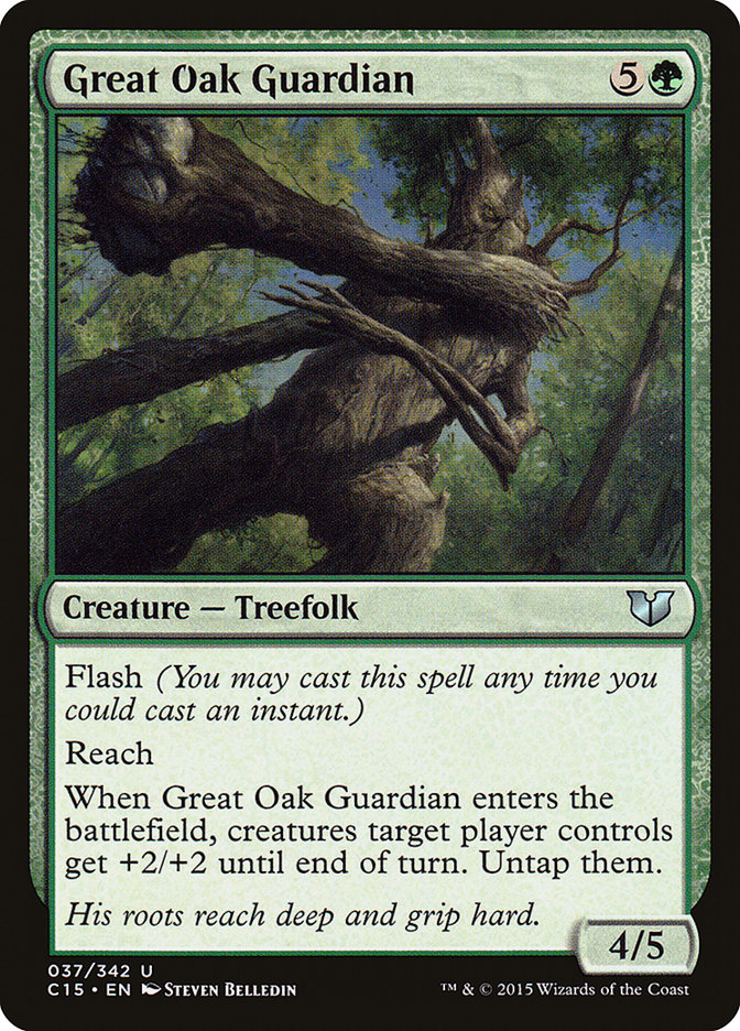 Great Oak Guardian [Commander 2015] | The CG Realm