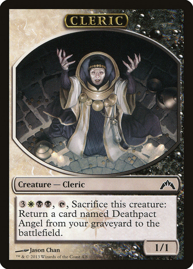 Cleric Token [Gatecrash Tokens] | The CG Realm