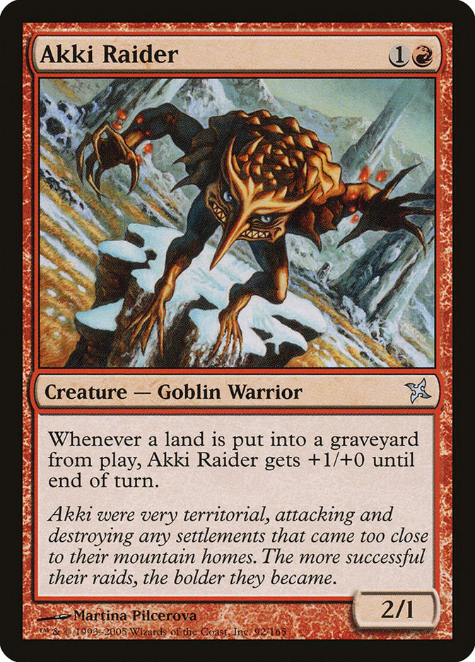 Akki Raider [Betrayers of Kamigawa] | The CG Realm