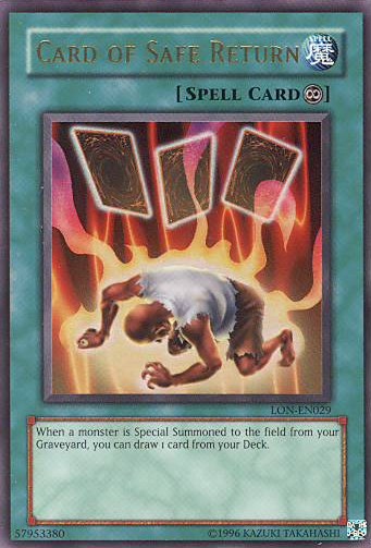 Card of Safe Return [LON-EN029] Ultra Rare | The CG Realm