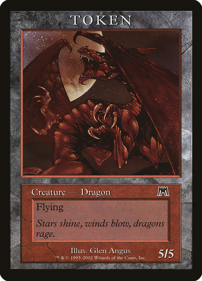 Dragon Token [Magic Player Rewards 2002] | The CG Realm