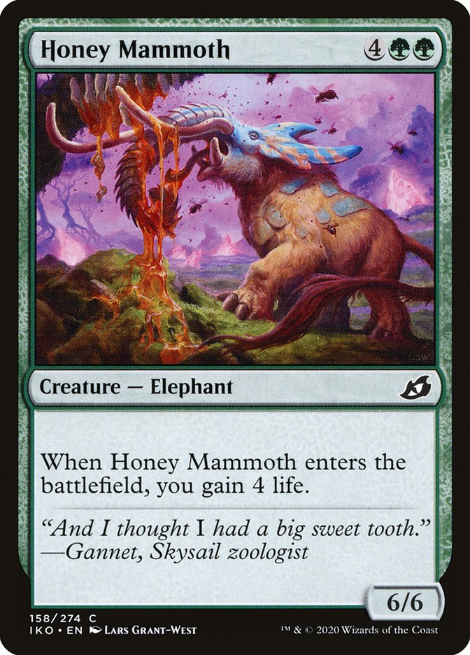 Honey Mammoth [Ikoria: Lair of Behemoths] | The CG Realm