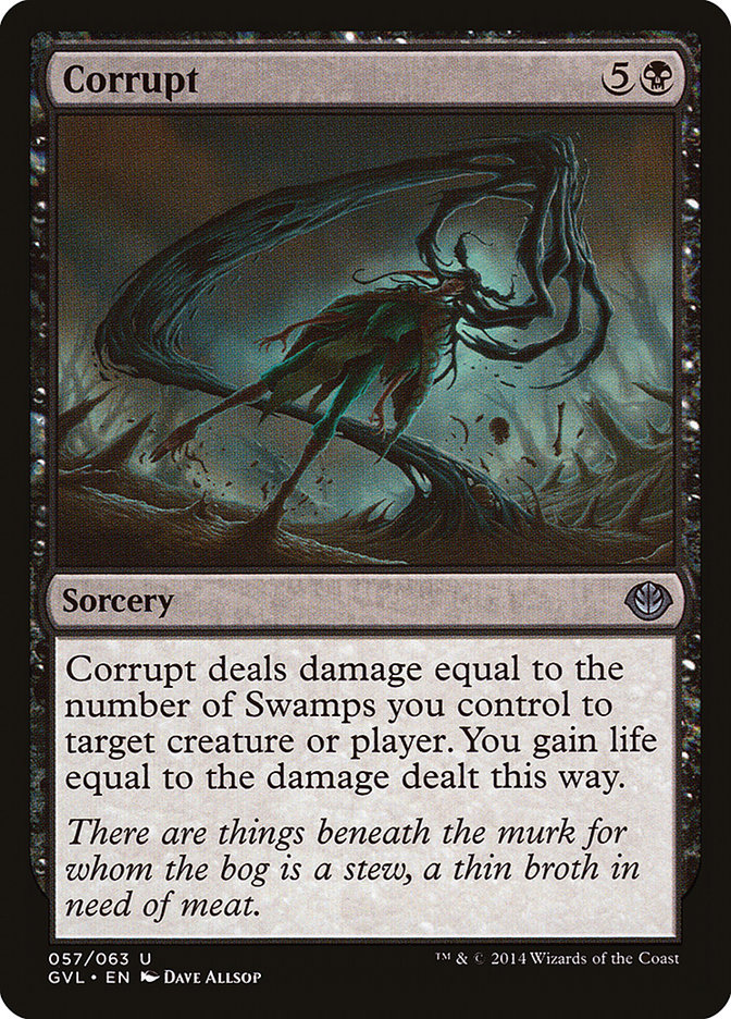 Corrupt (Garruk vs. Liliana) [Duel Decks Anthology] | The CG Realm