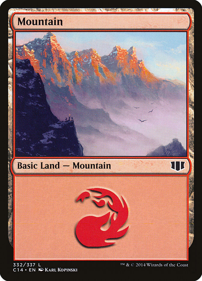 Mountain (332) [Commander 2014] | The CG Realm