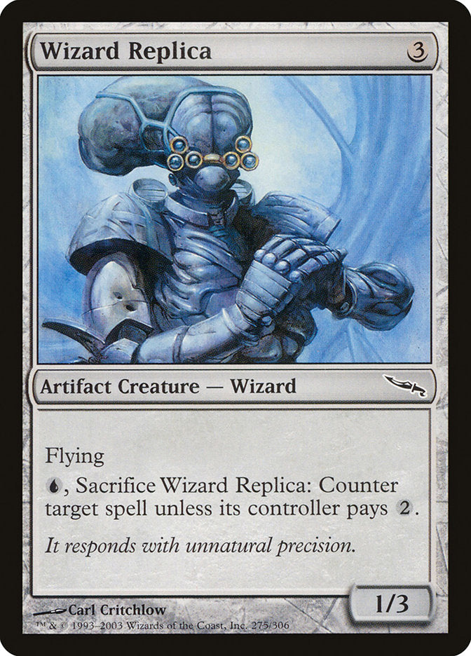 Wizard Replica [Mirrodin] | The CG Realm