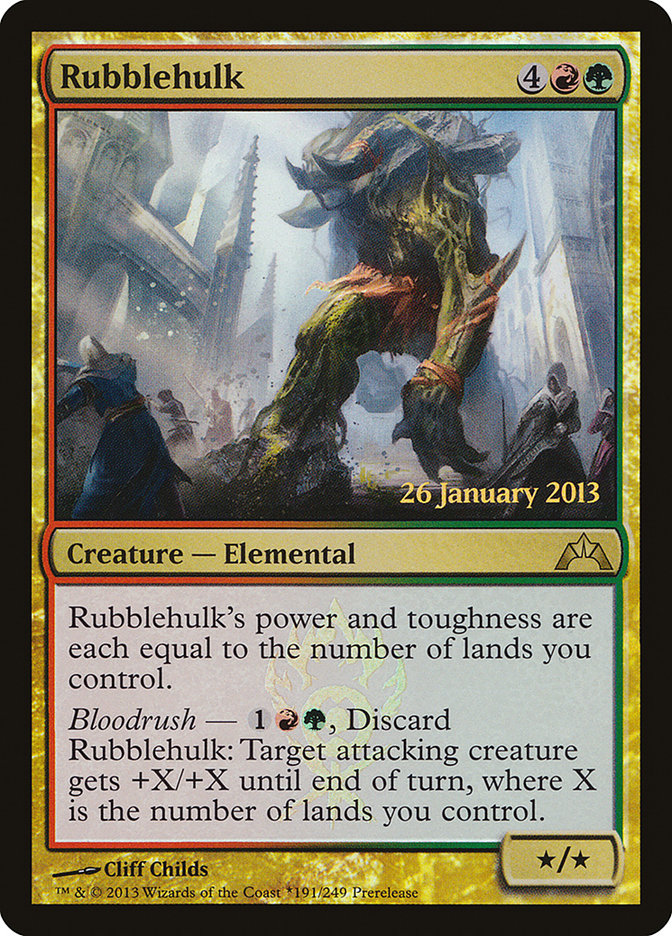 Rubblehulk [Gatecrash Prerelease Promos] | The CG Realm