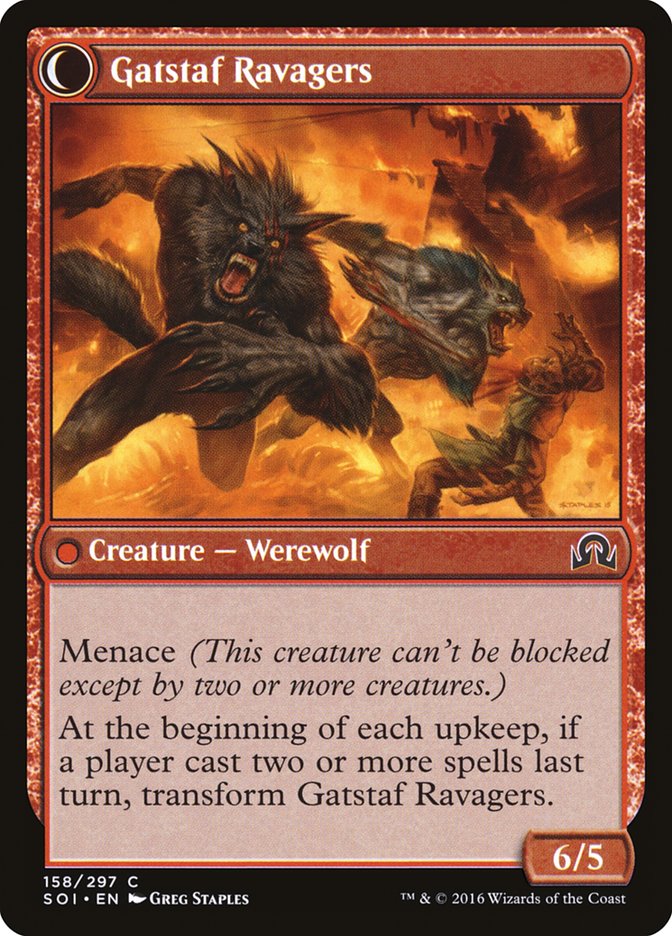 Gatstaf Arsonists (SOI-158) - Shadows over Innistrad: (Double Faced Transform)
