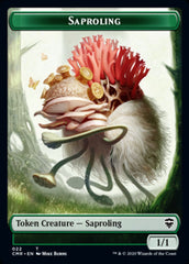 Illusion // Saproling Double-Sided Token [Commander Legends Tokens] | The CG Realm