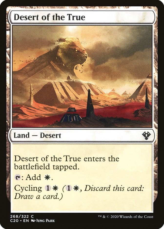 Desert of the True [Commander 2020] | The CG Realm