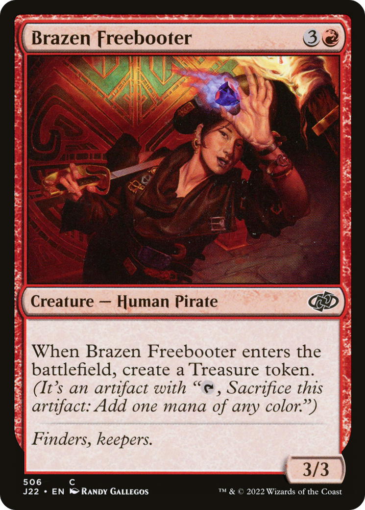 Brazen Freebooter [Jumpstart 2022] | The CG Realm