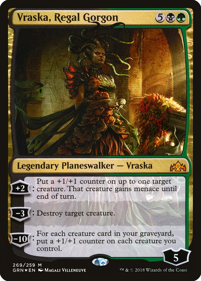 Vraska, Regal Gorgon [Guilds of Ravnica] | The CG Realm