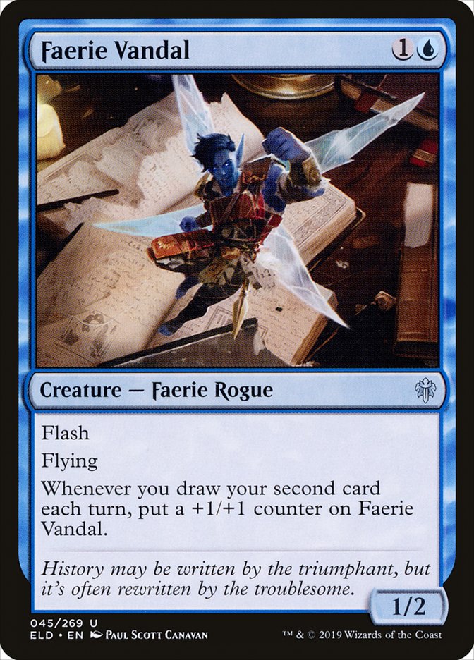 Faerie Vandal [Throne of Eldraine] | The CG Realm