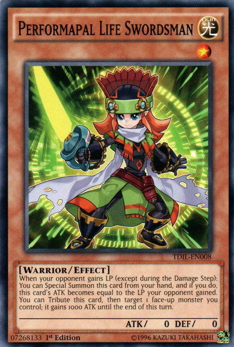 Performapal Life Swordsman [TDIL-EN008] Common | The CG Realm