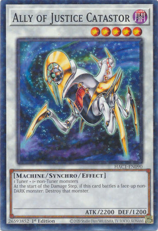 Ally of Justice Catastor (Duel Terminal) [HAC1-EN090] Common | The CG Realm