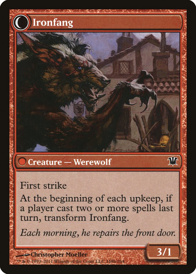 Village Ironsmith (ISD-168) - Innistrad: (Double Faced Transform)