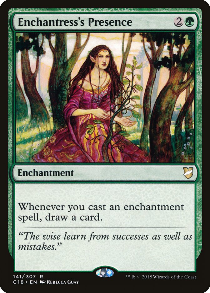 Enchantress's Presence [Commander 2018] | The CG Realm