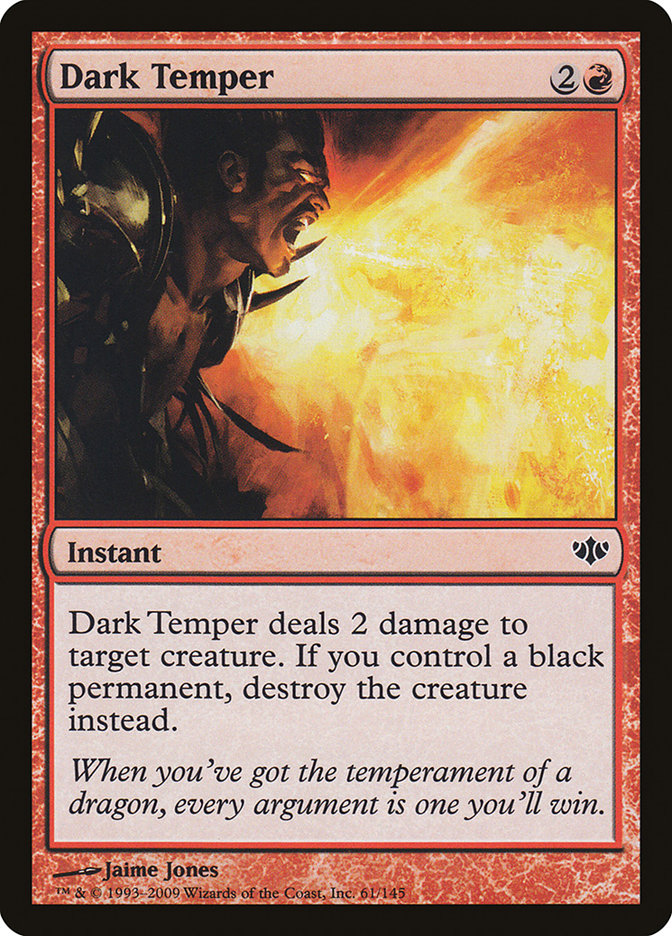 Dark Temper [Conflux] | The CG Realm