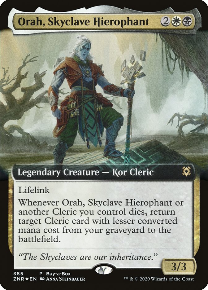 Orah, Skyclave Hierophant (Buy-A-Box) [Zendikar Rising] | The CG Realm