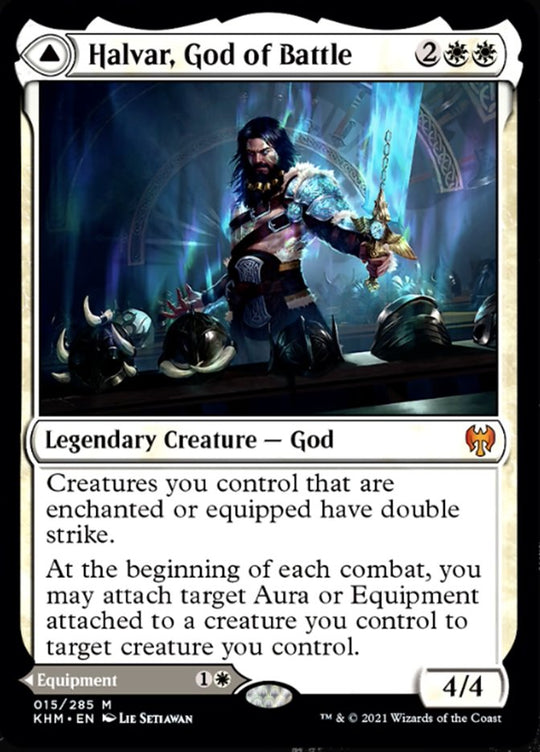 Halvar, God of Battle (KHM-015) - Kaldheim