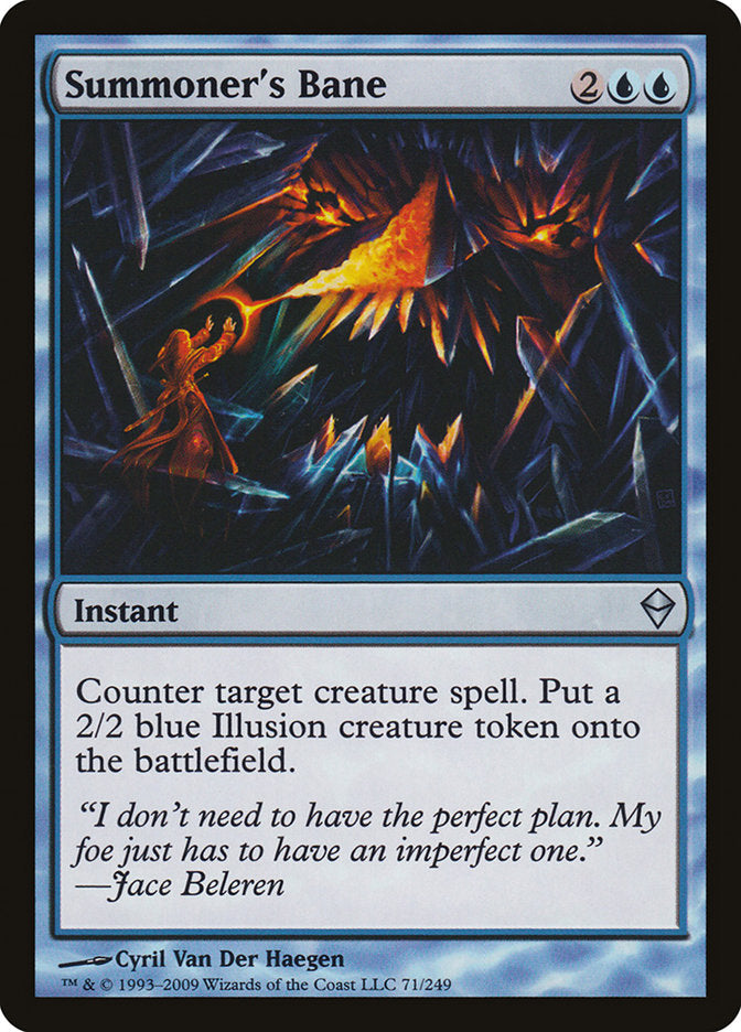 Summoner's Bane [Zendikar] | The CG Realm
