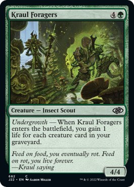 Kraul Foragers [Jumpstart 2022] | The CG Realm