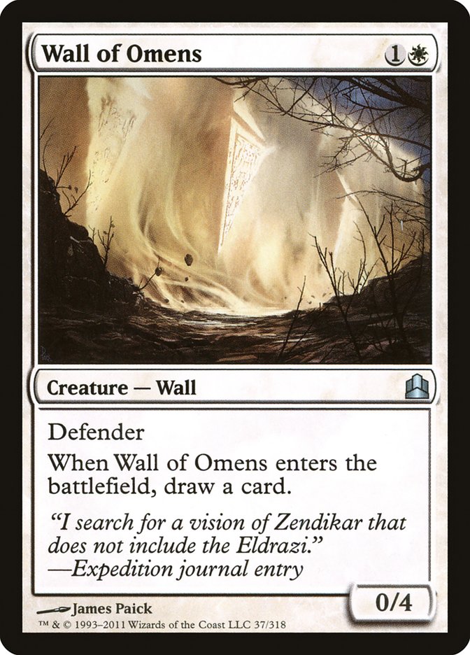 Wall of Omens [Commander 2011] | The CG Realm