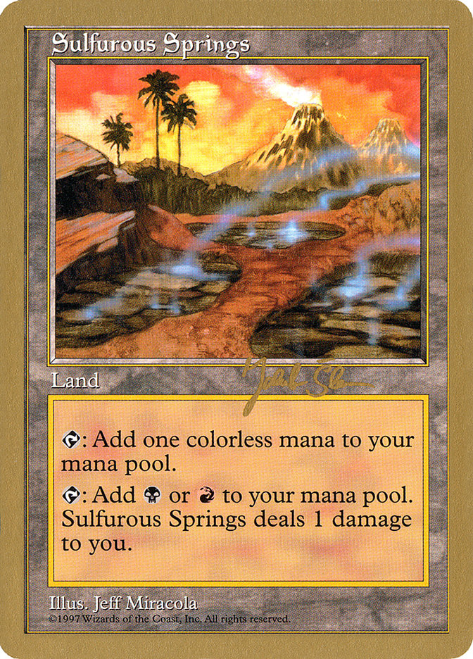 Sulfurous Springs (Jakub Slemr) [World Championship Decks 1997] | The CG Realm