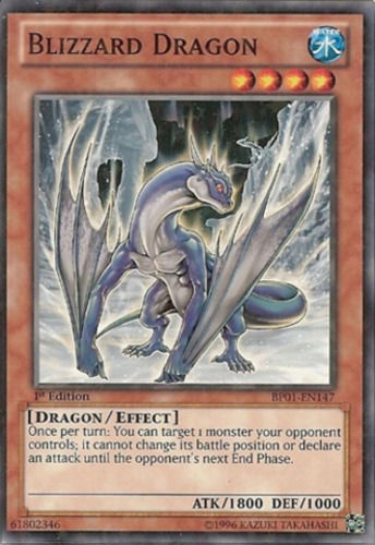 Blizzard Dragon [BP01-EN147] Starfoil Rare | The CG Realm