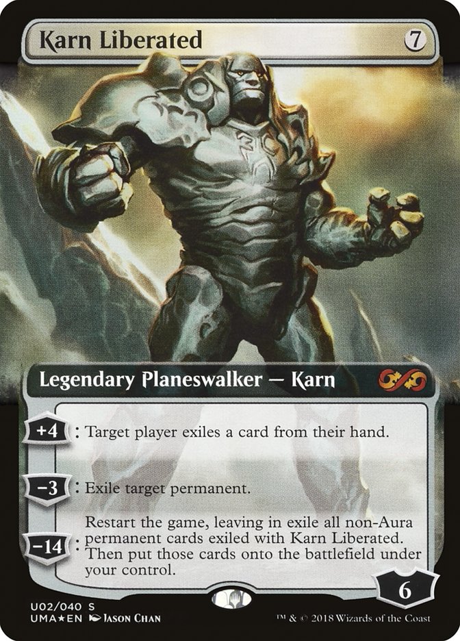 Karn Liberated (Topper) [Ultimate Masters Box Topper] | The CG Realm