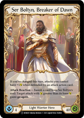 Ser Boltyn, Breaker of Dawn // Boltyn [U-MON029 // U-MON030] (Monarch Unlimited)  Unlimited Normal | The CG Realm