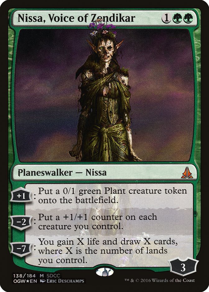 Nissa, Voice of Zendikar [San Diego Comic-Con 2016] | The CG Realm