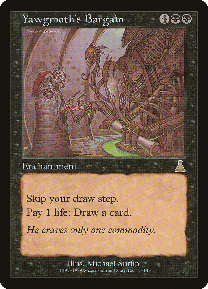 Yawgmoth's Bargain [Urza's Destiny] | The CG Realm