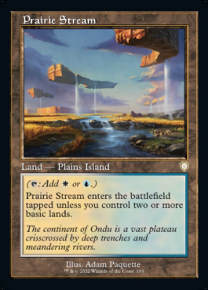 Prairie Stream (Retro) [The Brothers' War Commander] | The CG Realm