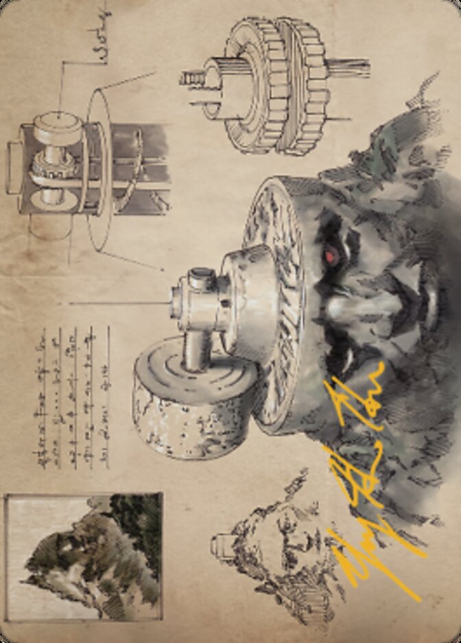 Millstone Art Card (Gold-Stamped Signature) [The Brothers' War Art Series] | The CG Realm