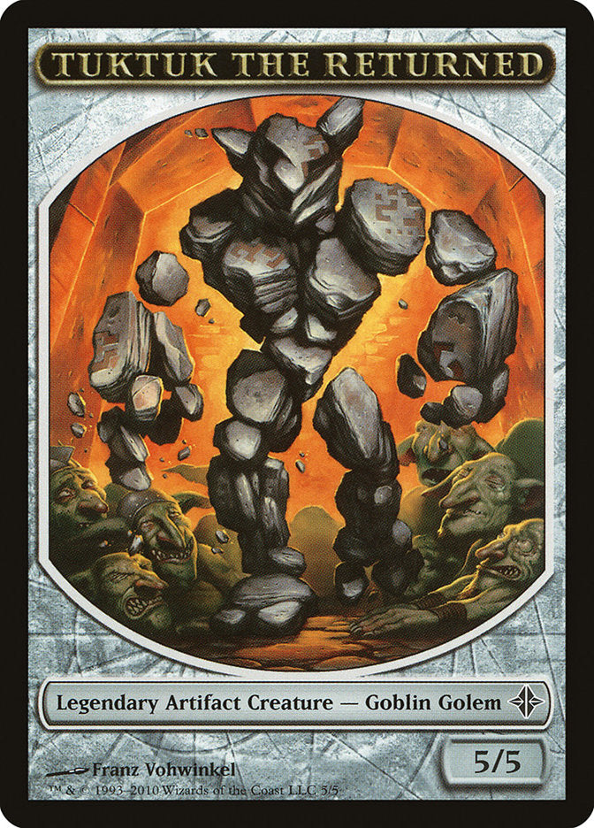 Tuktuk the Returned [Rise of the Eldrazi Tokens] | The CG Realm