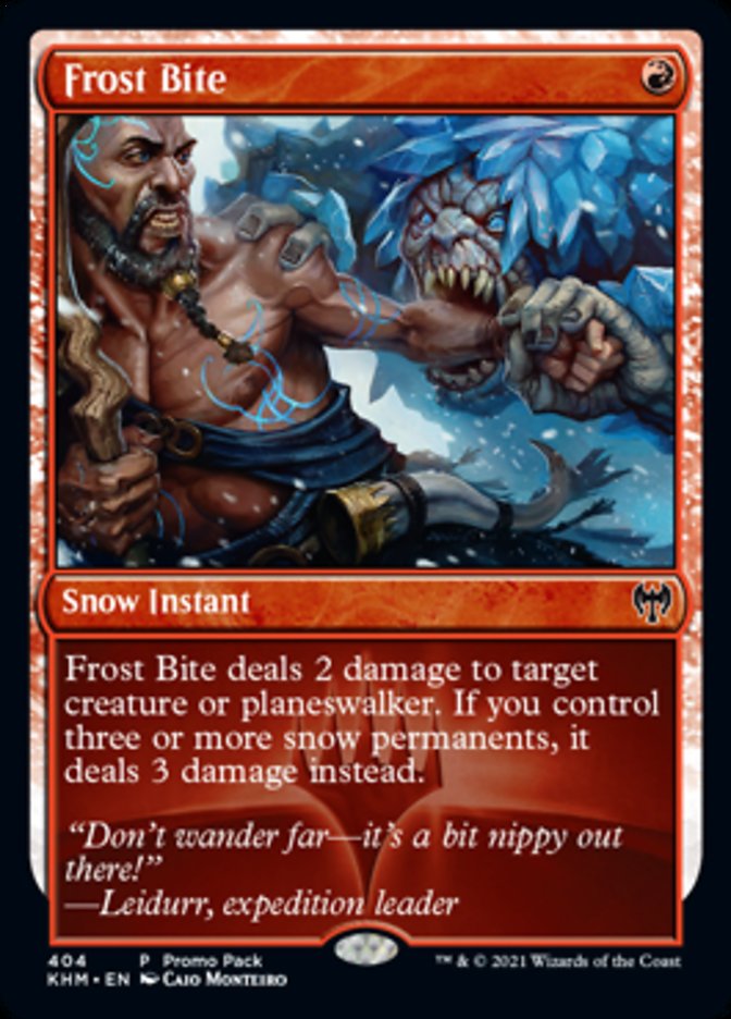 Frost Bite (Promo Pack) [Kaldheim Promos] | The CG Realm